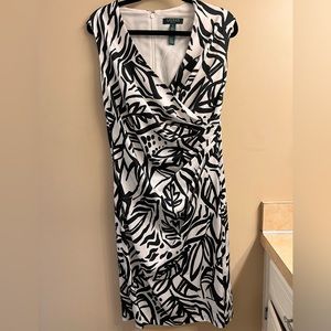 Ralph Lauren Black & White Dress